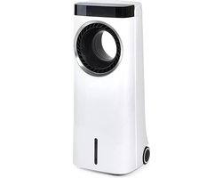 Mobiele Aircooler Arctic Breeze R117 - 3in1 Bladloze Luchtkoeler 75W - Kindveilig Energiezuinig 6.5L - Ionisatie - Timer Afstandsbediening Oscillatie 60Â° - Wit Design