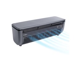 Nexxt Draadloze Mist Fan Ventilator & Aircooler – Draadloos, Stil, Oplaadbaar – Met Verneveling en Afstandsbediening – Voor Thuis, Kantoor of Camping