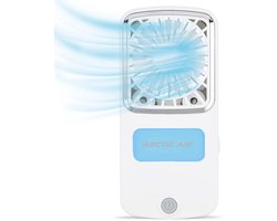 Persoonlijke Luchtkoeler Draagbare Ventilator met 3 Snelheden - Oplaadbare en Stil voor Binnen en Buiten