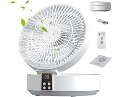 Portable Air Circulator, Rechargeable Battery Powered Desk Fan | Compact Table Fan for Efficient Cooling,Remote Control Efficient Air Circulation for Home Offices