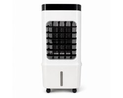 QORA® Airco Zonder Afvoerslang – Luchtkoeler, Ventilator & Luchtbevochtiger – 10,5L – Inclusief Ice Packs – Wit