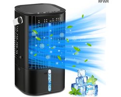RFWR® Draagbare Luchtkoeler met 3 Windsnelheden en Nachtlampje