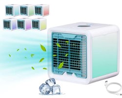 RWB® Airco Zonder Afvoerslang - Luchtkoeler - Aircooler - 3 Standen - Sfeerlicht