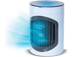 TopChoice® Aircooler - Mobiele Airco - Draadloze Luchtkoeler - 12 Uur Koeleffect - Wit