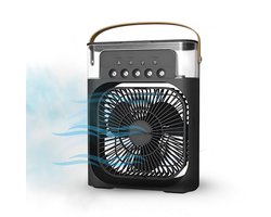 VeltroGoods - luchtkoeler - mistfunctie - plug-in mini ventilator