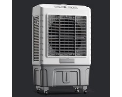 Verdampingsluchtkoeler - Mobiele Airco Ventilator - Ruimte Koelen - Driemaal Ijsgordijn - 55L Tank - Mechanisch Model