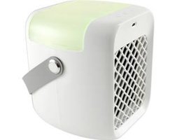 X4-LIFE Luchtkoeler (l x b x h) 15.2 x 17.4 x 17.3 cm Met accu, Met lamparmatuur, Met instelbare sfeerverlichting