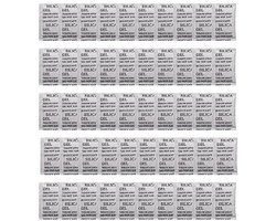 50 Stuks Silica Gel Zakjes voor Ontvochtigers - Huishoudelijke Desiccant voor Vochtabsorptie en Geurcontrole