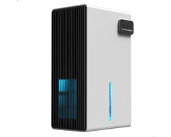 AG240 Luchtontvochtiger - Luchtreiniger - Dehumidifier - Grote watertank 2.5L capaciteit, 800ml/D ontvochtiging, 10-35m2 bereik -energiezuinig, verlichting 7 kleuren - Voor huis, kamer, badkamer & kelder