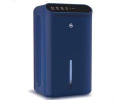 AG340 Luchtontvochtiger - Luchtreiniger - Dehumidifier - Carbon Filter - Grote watertank 2.5L capaciteit, 750ml/D ontvochtiging, 10-35m2 bereik -energiezuinig, verlichting 7 kleuren - Voor huis, kamer, badkamer & kelder