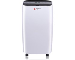 alpina Luchtontvochtiger - Ontvochtiger voor Slaapkamer, Kelder en Badkamer - Vochtvreter met Groot Waterreservoir - Lucht Ontvochtiger met Automatische Uitschakeling en LED Display