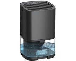 Amolass - Luchtontvochtiger - Luchtdroger - Vochtopnemer - 1L Waterresevoir - LED-Verlichting - Voor Slaapkamer/Badkamer/Woonkamer