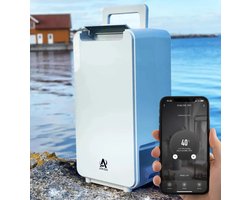 Arida S3L Luchtontvochtiger met WIFI - 3,2L/dag - Voor Boot, Camper & Caravan - Compact & Stil - Anti-Schimmel