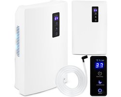 Aurixi® Luchtontvochtiger en luchtreiniger - Luchtontvochtiger slaapkamer - Luchtontvochtiger - Wit - ‎14cm x 24cm x 37cm; 1.8 kg