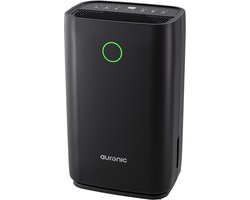 Auronic Luchtontvochtiger - Compact Series - 20L per dag - 4L Waterreservoir - Was-droog functie - Slaapkamer, Badkamer en Woonkamer - Vochtopnemer voor in Huis - Dehumidifier - Zwart