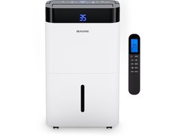 Auronic Luchtontvochtiger en Luchtreiniger - Best Plus Series - Ontvochtigt 12L per dag - 5L Waterreservoir - Slaapkamer, Badkamer, Woonkamer en Kantoor - Vochtvreter voor in Huis - Wit