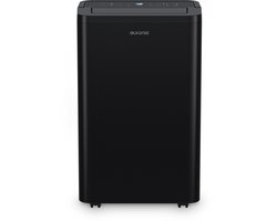 Auronic Luchtontvochtiger en Luchtreiniger - Compact Pro Plus - 20L - Slaapkamer, Badkamer, Woonkamer en Kantoor - Vochtopnemer voor in Huis - Zwart