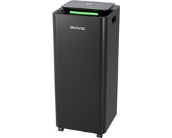 Auronic Luchtontvochtiger en Luchtreiniger - Pro Series - 20L per dag - 3.5L Waterreservoir - Was-droog functie - Slaapkamer, Badkamer en Woonkamer - Vochtopnemer voor in Huis - Dehumidifier - Zwart