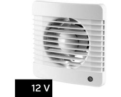 Badkamer ventilator 12V - aan/uit 125 mm Basic