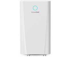 Bloomfold Luchtontvochtiger - 10L per Dag - Woonkamer, Slaapkamer, Kelder & Badkamer - Dehumidifier - Wit