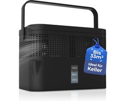 BonAura Luchtontvochtiger zonder stroom, kamerontvochtiger voor kelder, badkamer en nog veel meer, 980 g, inclusief luchtontvochtiger en luchtontvochtiger granulaat in set, bescherming tegen schimmel