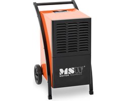 Bouwdroger - 60 l / 24 u - 80 m² - 750 m³/u - met handvat en 2 wielen - MSW