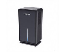 Compacte Luchtontvochtiger - 600ML/D – Stille Vochtabsorber voor Huis & Slaapkamer – 300ML Tank, Energiezuinig