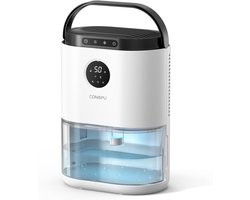 CONOPU 2300 ml Luchtontvochtiger – Elektrische Ontvochtiger met Vochtigheidssensor – Auto-Modus – 48 Uur Fluisterstille Slaapstand – Automatische Ontdooiing – Overloopbeveiliging