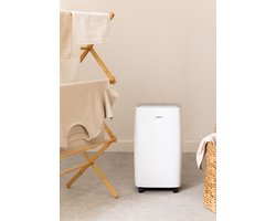 CREATE - Dehumidifier - 2 ontvochtigingsstanden - 24 uur programmeerbare timer - Wit - DRYPLUS XL-CUBIC