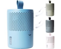 CRLYN® Ontvochtiger Huis - Luchtontvochtiger en Luchtreiniger - Slaapkamer - Kelder - Blauw