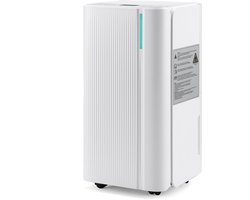 Dryconic Luchtontvochtiger 12L – automatische vochtregeling – 2,1L tank – drainage optie – stil & energiezuinig