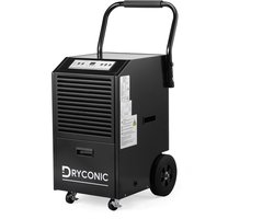 Dryconic luchtontvochtiger 50L per dag – professionele bouwdroger – continue afvoer – 5,5L watertank