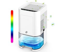 Equivera Vochtvreter Electrisch - Ontvochtiger - Ontvochtiger Huis - Ontvochtiger Kelderruimte - Luchtontvochtiger - luchtontvochtiger en luchtreiniger