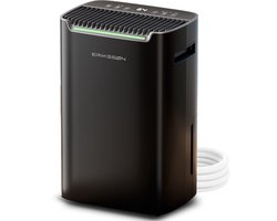 Erikssøn Luchtontvochtiger Dry Pro Plus - Ontvochtigt Tot 20 Liter Per Dag - Was-droog Functie - Geschikt Voor Huis, Slaapkamer , Badkamer , Woonkamer En Kelder - Dehumidifier - Vochtopnemer voor in huis - Zwart