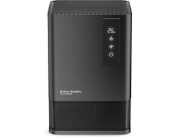 Erikssøn Luchtontvochtiger Dry Pro Series - Ontvochtigt Tot 1.2 Liter Per Dag - Geschikt Voor Huis, Slaapkamer En Badkamer En Woonkamer En Kelder - Dehumidifier - vochtvreters voor in huis - Zwart
