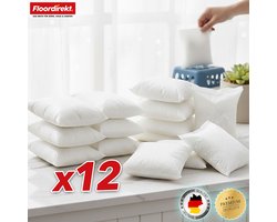 Floordirekt Luchtontvochtiger Navulpakket Set Van 12 - Habo - Navulzakjes Voor Luchtontvochtigers - Voor Kelder, Badkamer, Woonruimtes - Voorkomt Vochtproblemen, Zoals Condens, Muffe Lucht & Schimmelvorming