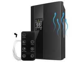 Golermo® Ontvochtiger & Luchtreiniger 2-in-1 – Stil & Energiezuinig (90W) – 2000ml Watertank, UV-lamp, Hygrometer & Afstandsbediening – Voor Badkamer, Slaapkamer & Keuken