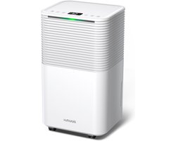 HUMILABS OL12-BD031A Draagbare luchtontvochtiger - 12 l/dag luchtontvochtiger - Wasdroogfunctie - 3 standen - 24-uurs timer - Luchtontvochtiger met dubbele afvoer