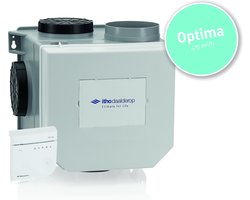 Itho Daalderop CVE-S S CO2 Optima pakket HE 415m3/h + ingebouwde RV vochtsensor + CO2 bediening - euro stekker