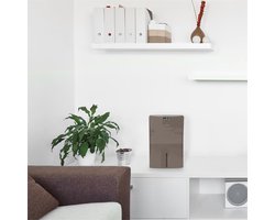 Klarstein Drybest 2000 2e generatie Luchtontvochtiger - 700 ml/Tag Raumentfeuchter, Dehumidifier mit 70 W Leistungsaufnahme, 2 L Wassertank, automatische Abschaltung, Betriebs-LEDs, leise, grau