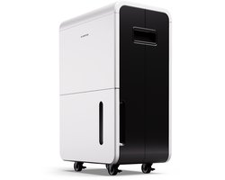 Klarstein Luchtontvochtiger Elektrisch Tot 90M2, Slimme Luchtontvochtiger Voor Thuis, Badkamer & Kelder, Luchtontvochtiger Stil, Elektrische Luchtontvochtiger Met Wlan Iot App, Bouwdroger Met 70 L Inhoud