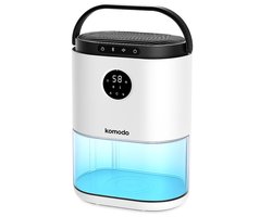 Komodo Luchtontvochtiger Humi - 800ml per Dag - Slaapkamer, Badkamer, Huis & Kelder - Dehumidifier - Voorkomt Schimmel