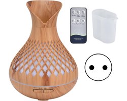 Luchtbevochtiger 500ml - Topfill - Luchtbevochtigers - Humidifier -Geschikt voor Woonkamer, Kantoor, Babykamer, Slaapkamer