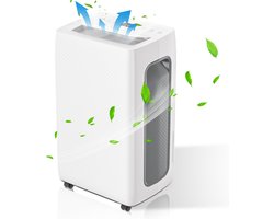 Luchtontvochtiger 26 ltr - Ontvochtigt 26 liter per dag - Voorkomt Schimmel - Stil - Geschikt voor woonkamer, slaapkamer, badkamer, kelder en garage - Vochtvreter- Luchtontvochtiger en Luchtreiniger- Luchtontvochtiger slaapkamer- Dehumidifier