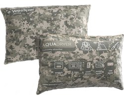 Luchtontvochtiger kussen voor camping en outdoor, herbruikbare ontvochtigingszak met silicadroogmiddel, 300 g, camouflagekleur