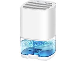 Luchtontvochtiger - Luchtontvochtiger - Intelligente Ultra-Stille Luchtontvochtiger - Inhoud 1L - Luchtontvochtiger slaapkamer, badkamer, kelder, huis - 2in1 - Ontvochtiger - Klein - Stil - Dehumidifier - Wit