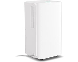 Luchtontvochtiger - Ontvochtigt 16L per dag - Geschikt voor slaapkamer, badkamer, woonkamer en kelder - Wit