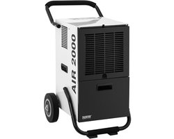 Luchtontvochtiger voor Bouw, 50 L Ontvochtiging per Dag, Geschikt voor Ruimtes tot 70 m², Efficiënt Droogapparaat met LED-display