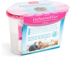 Luchtontvochtiger voor in Huis met Kersen Geur - Vocht Vanger Inclusief Vochtmagneet Vulling - Vochtvanger voor Binnen - voor Badkamer, Woonkamer of Slaapkamer