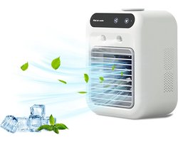 Mini Airco - Mobiele Mini Airco - Energiezuinig - Zonder Afvoerslang - Diverse Koel Opties - Nachtmodus - Draagbare Airco